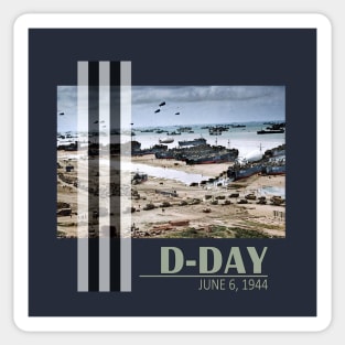 D Day 06 Jun 1944 WW2 Normandy Landings Sticker